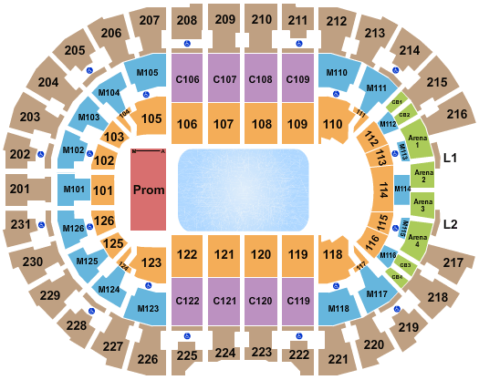 Rocket Mortgage FieldHouse Disney On Ice Seating Chart